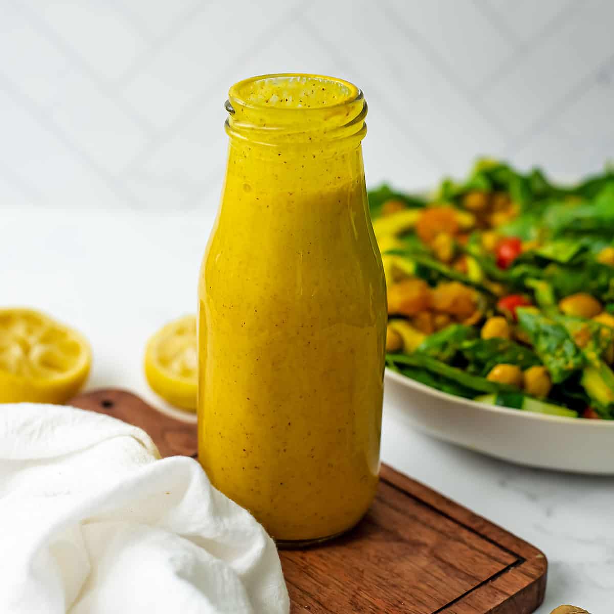 Almond Butter Turmeric Dressing Bites of Wellness