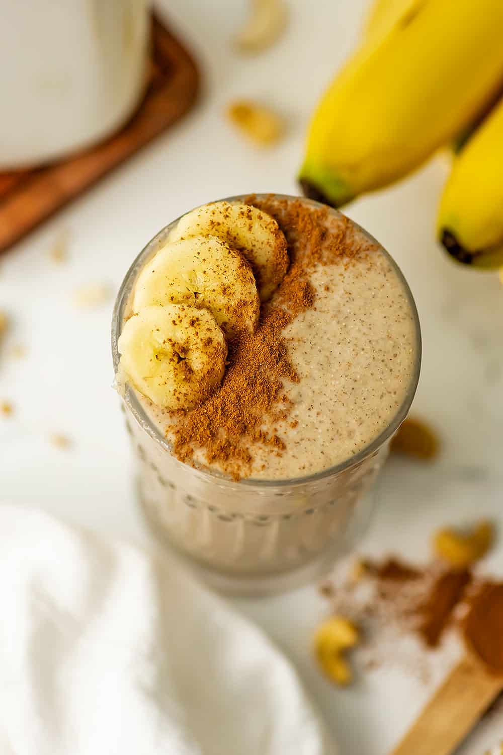 Banana Cinnamon Smoothie (High Protein) Bites of Wellness