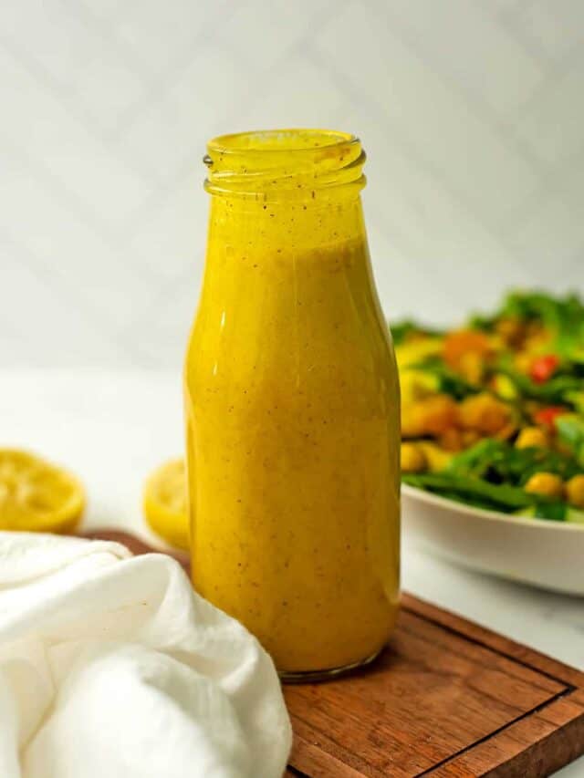 How to Make Almond Butter Turmeric Dressing Bites of Wellness