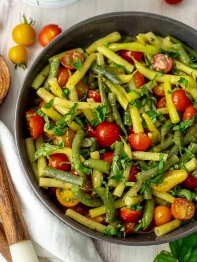 How to Make Italian Green Bean Salad