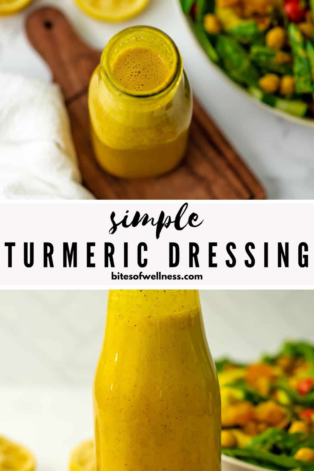Almond Butter Turmeric Dressing Bites of Wellness