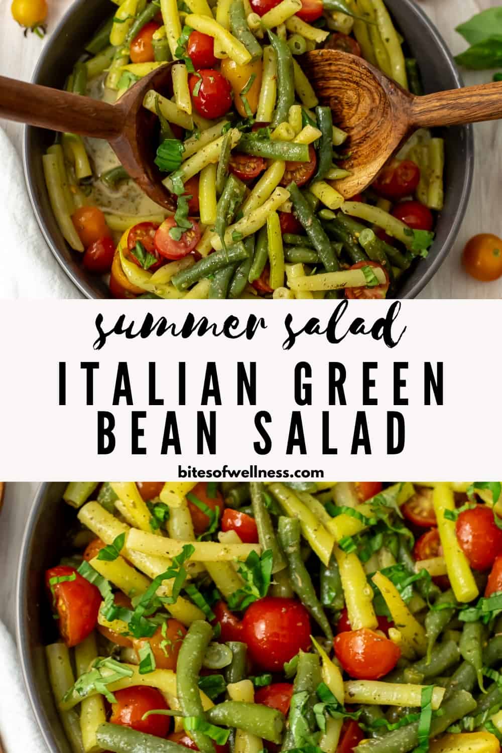 Italian Green Bean Salad - Bites of Wellness