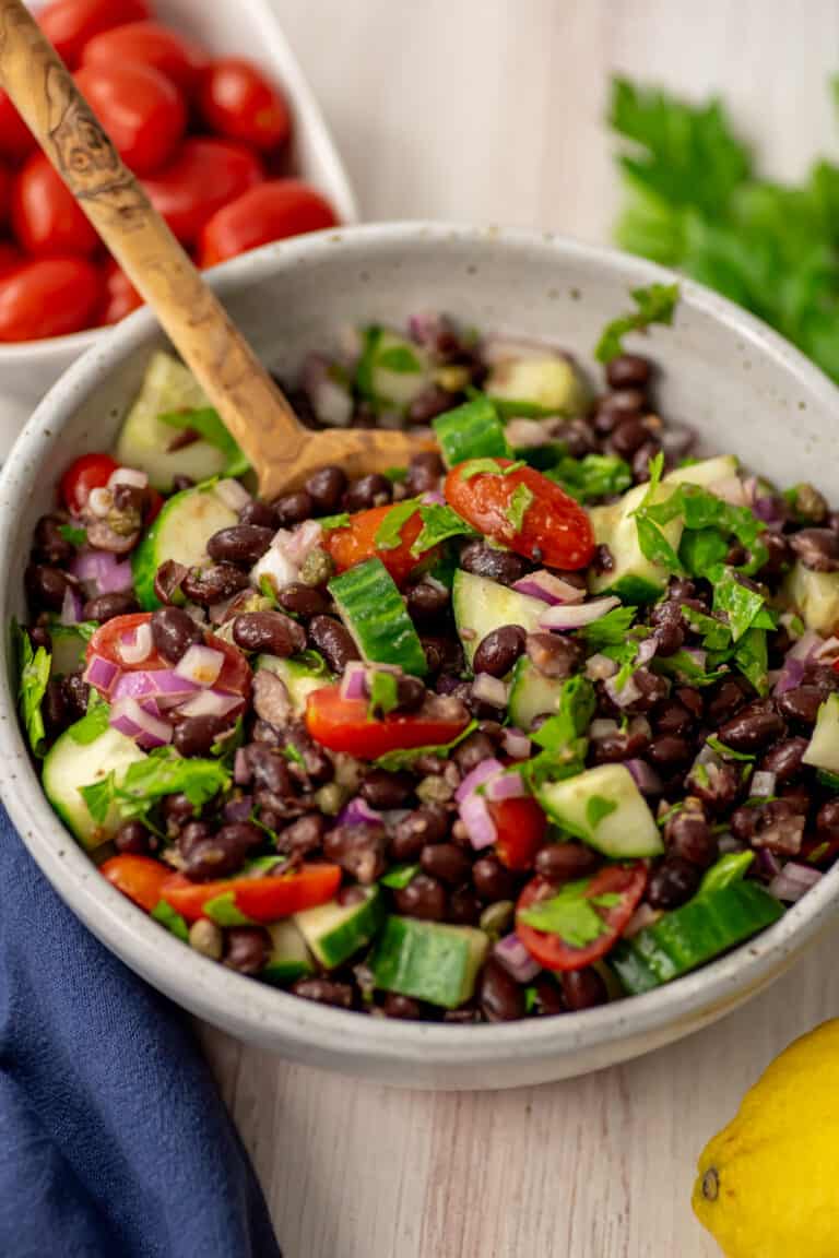 Mediterranean Black Bean Salad