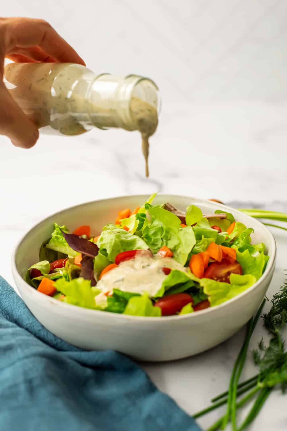 Tahini Ranch Dressing - Bites of Wellness