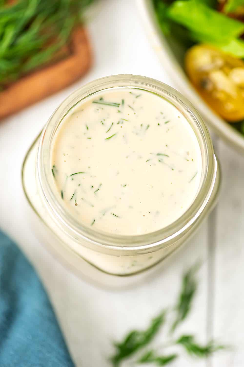 Vegan Dill Dressing Bites of Wellness