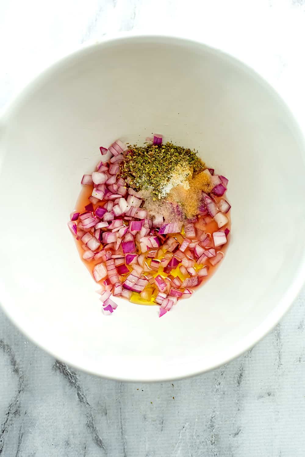 Greek White Bean Salad Ready in 5 Minutes, One Bowl Bites of Wellness