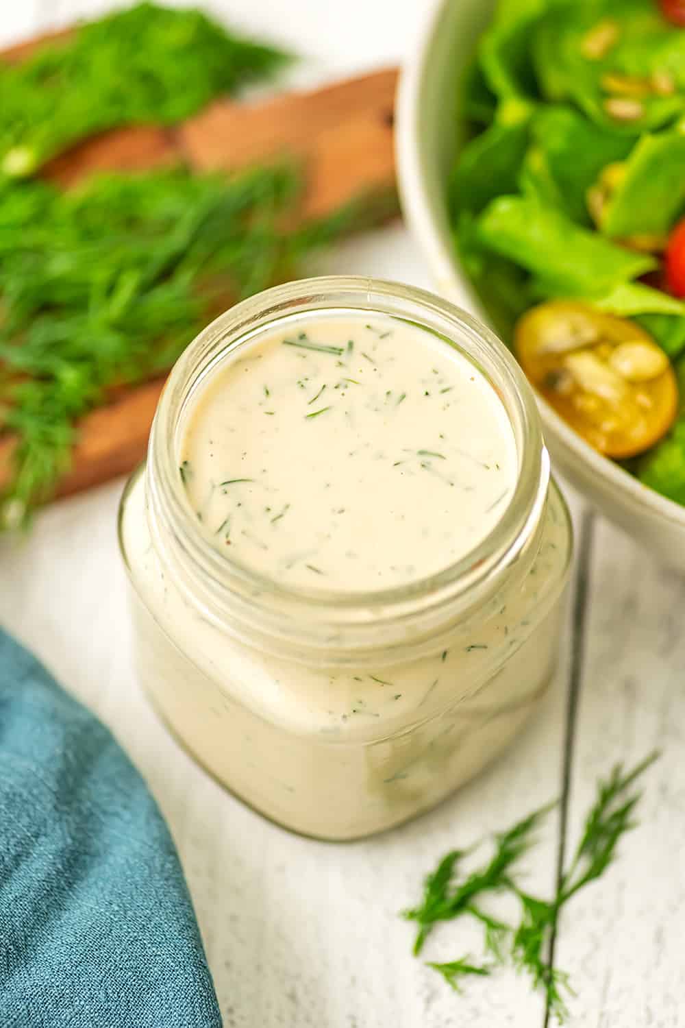 Vegan Dill Dressing - Bites of Wellness