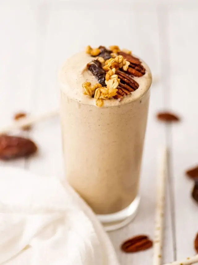 How to Make Pecan Pie Smoothie