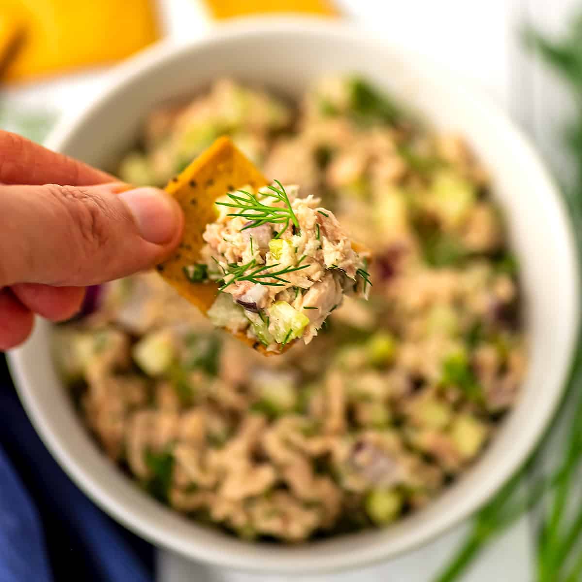 Dill Tuna Salad Bites of Wellness