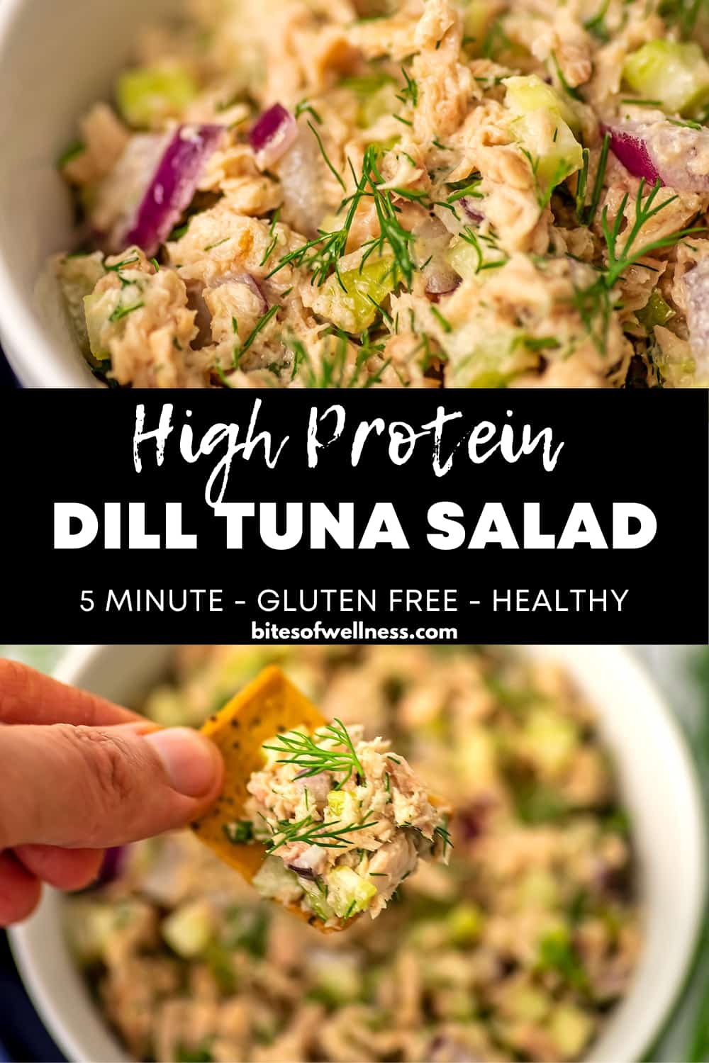 Dill Tuna Salad Bites of Wellness