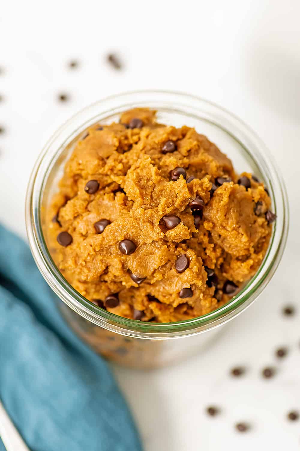 Easy Protein Cookie Dough  quick, gluten free, healthy!