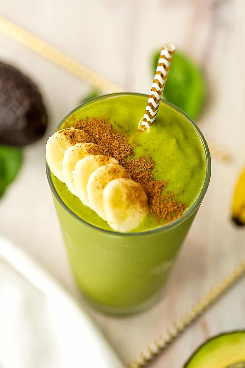 Avocado Date Smoothie Bites of Wellness