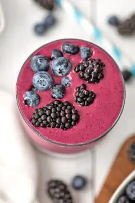 Blackberry Blueberry Smoothie
