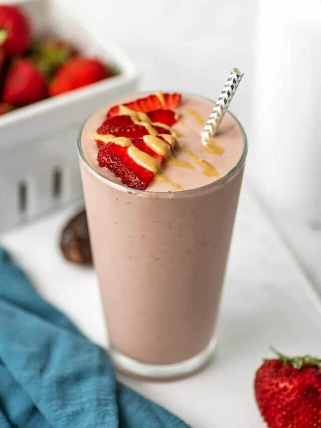 How to Make Strawberry Smoothie No Banana Bites of Wellness