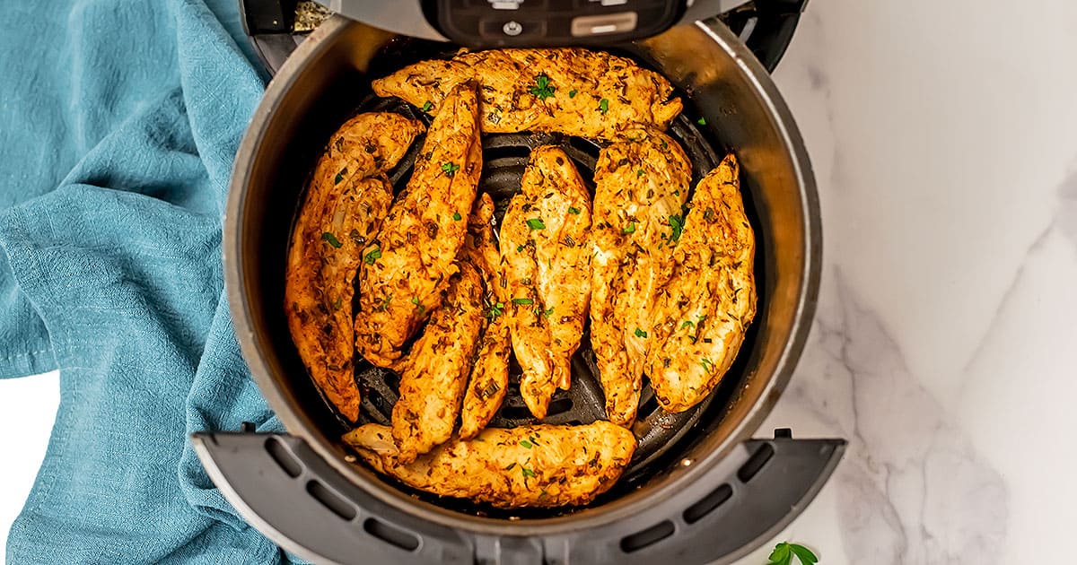 Air Fryer Grilled Chicken Tenders - Bites of Wellness