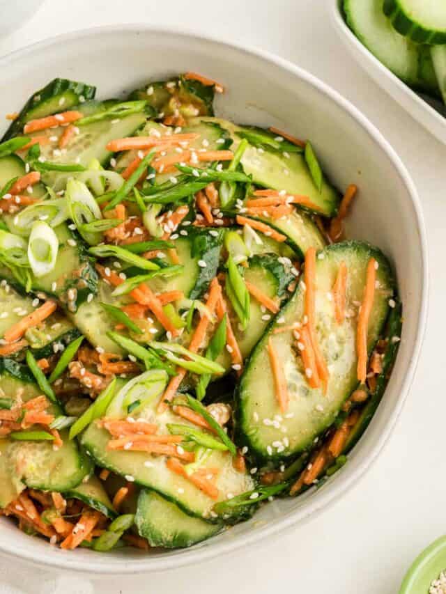 How to Make Carrot Cucumber Salad
