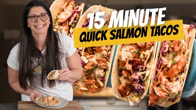 Blackened Salmon Tacos